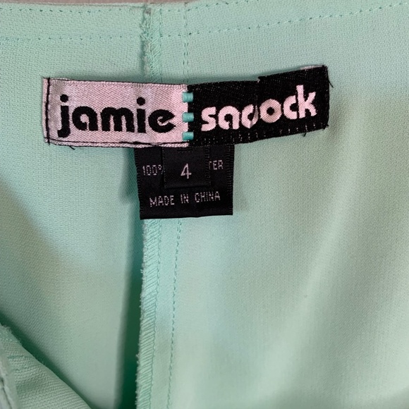 Jamie Sadock | Mint Green Mini Skort w/ Slit on R Leg Size 4 - Picture 10 of 11